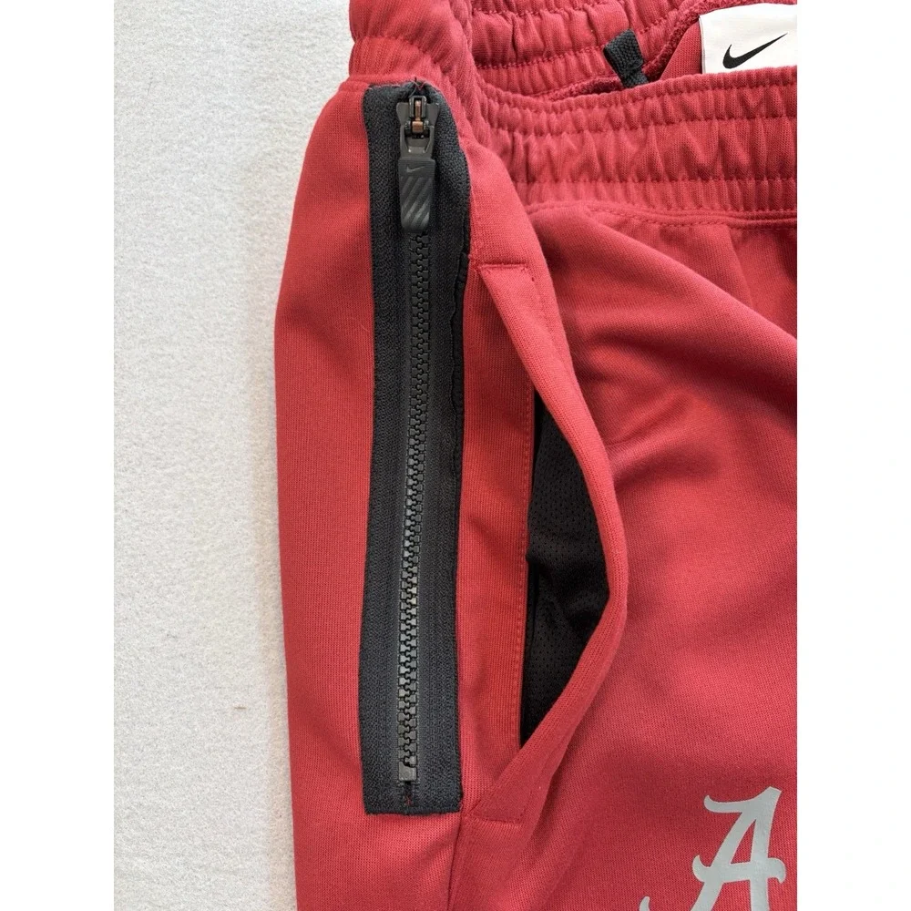 2 Nike Dri-Fit Alabama Crimson Tide Pants - On Field Red Warmup & Lightweight M